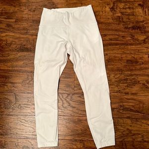 White Lululemon Leggings